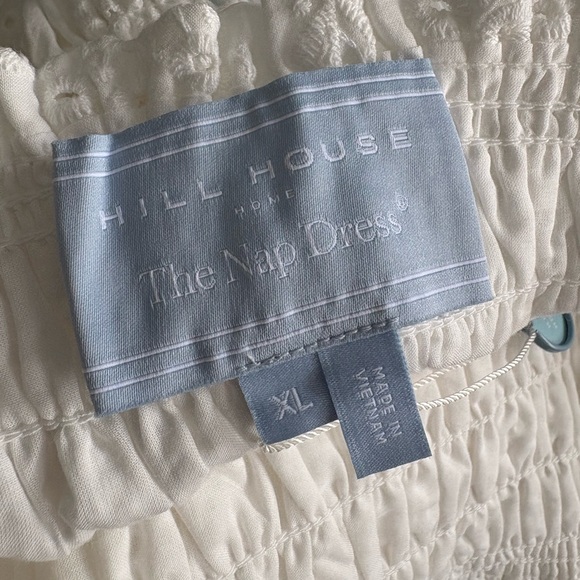 NEW NWT Hill House Azalea Mini Nap Dress White Eyelet XL - Picture 8 of 8